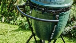 IntEGGrated Nest + Acacia Shelves -Charbroil Shop 1612443119 large bge nest handle