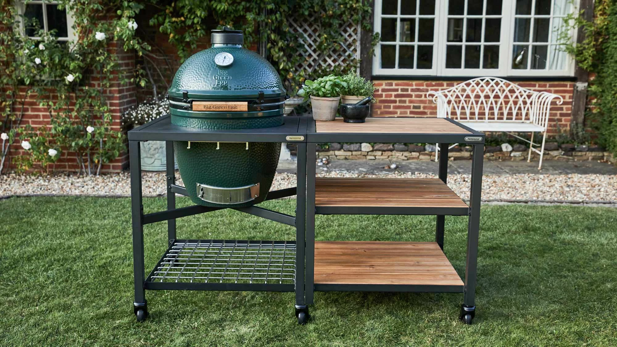 Modular Nest + Expansion Frame + Acacia Shelves 3 Modular Nest + Expansion Frame + Acacia Shelves