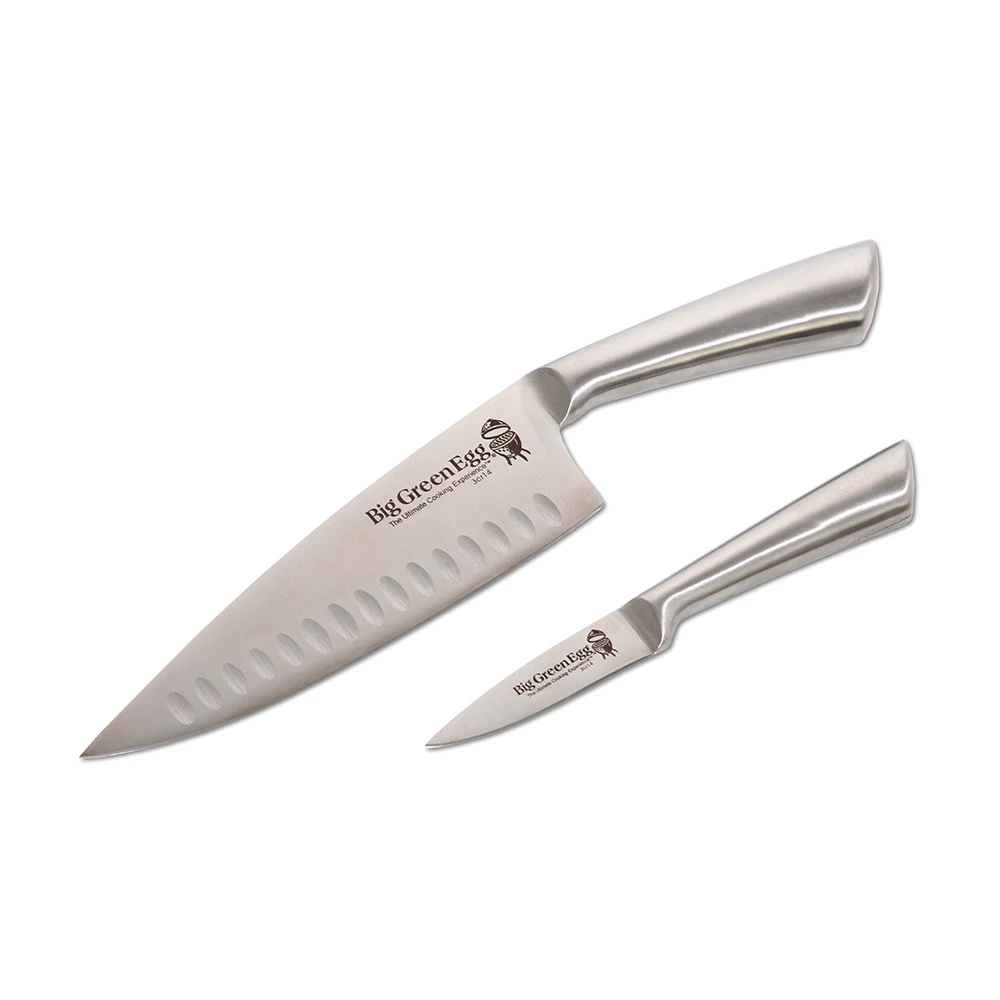 Stainless Steel Chef & Paring Knife Set 3 Stainless Steel Chef & Paring Knife Set