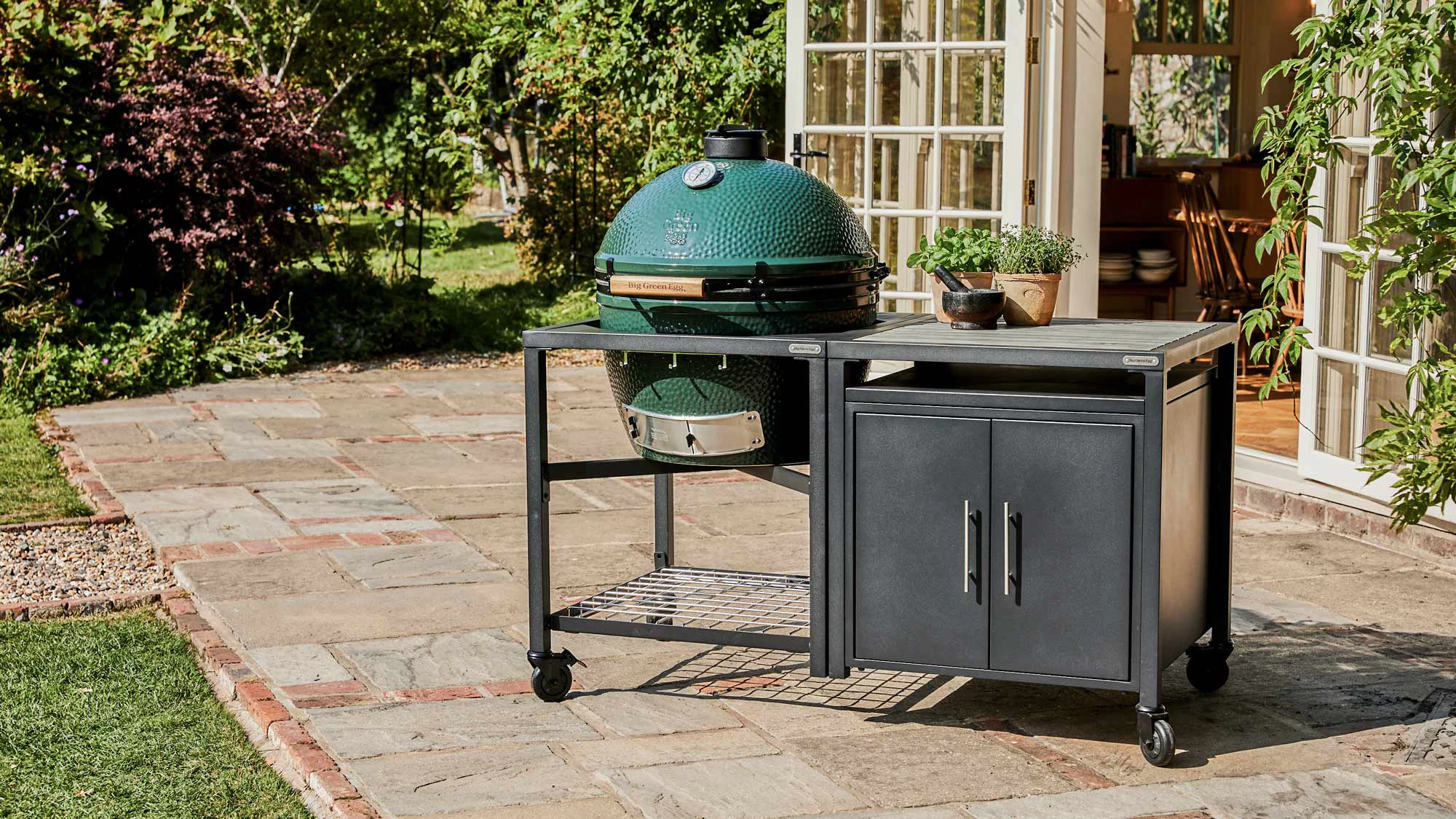 Modular Nest + Expansion Cabinet + Distressed Acacia Shelf 3 Modular Nest + Expansion Cabinet + Distressed Acacia Shelf