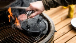 Cast Iron Burger Grill Press