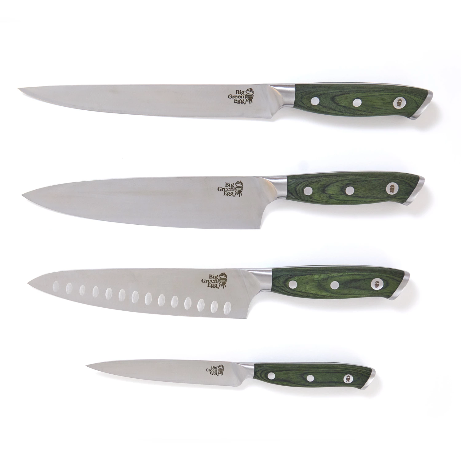 Big Green Egg 4 Piece Kitchen Knife Set 5 Big Green Egg 4 Piece Kitchen Knife Set - Image 3