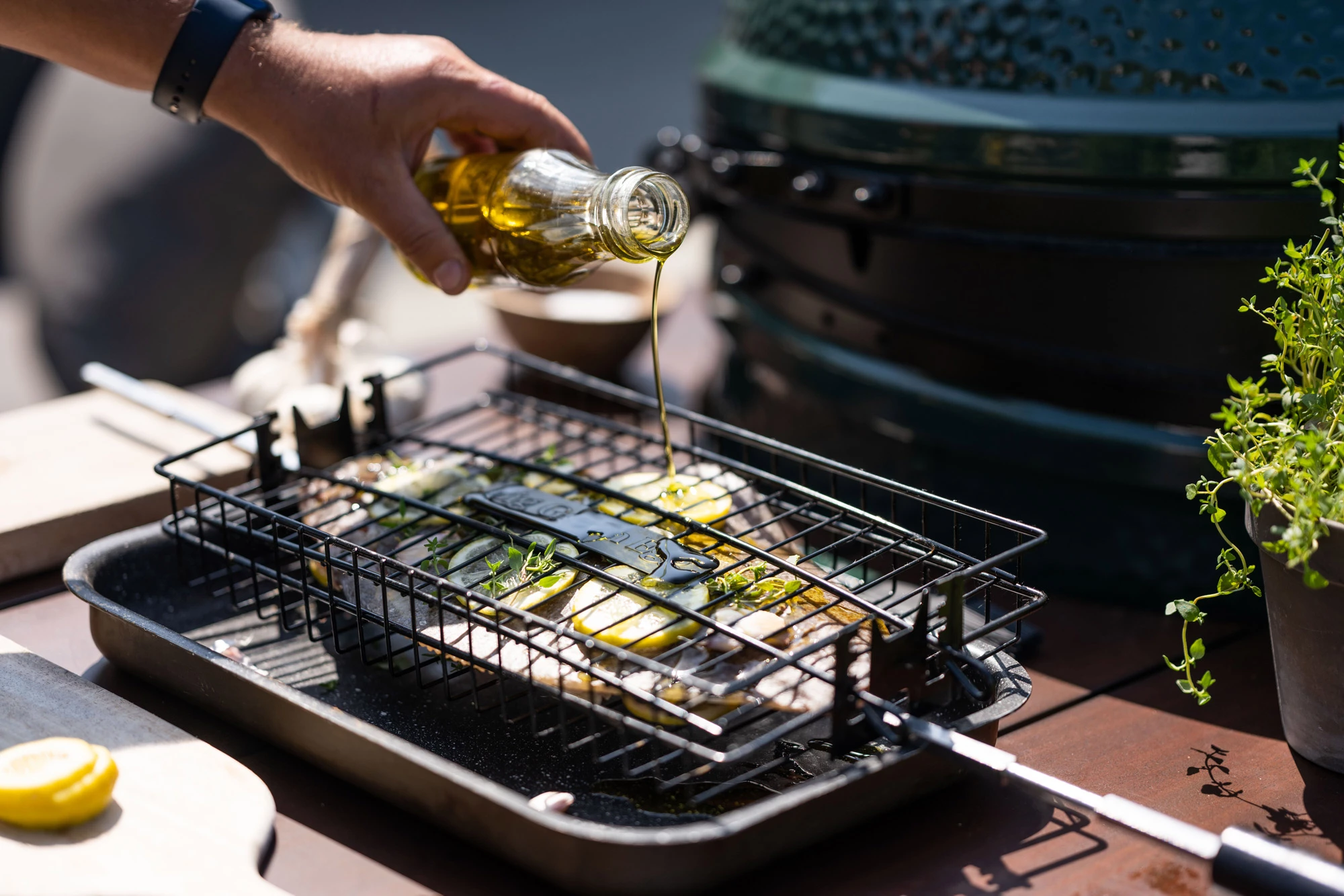 Rotisserie Flat Basket 6 Rotisserie Flat Basket - Image 4