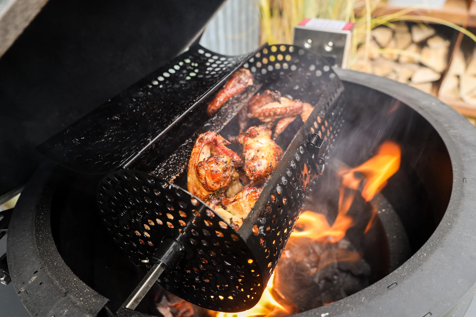 Rotisserie Tumbler Basket 4 Rotisserie Tumbler Basket - Image 2